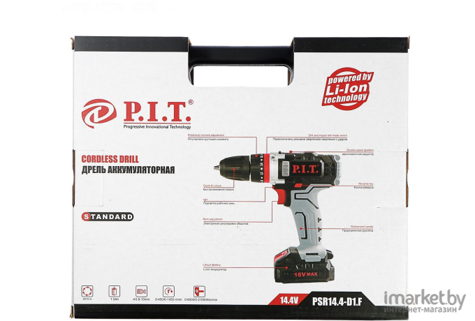 Дрель-шуруповерт PIT PSR 14.4-D1