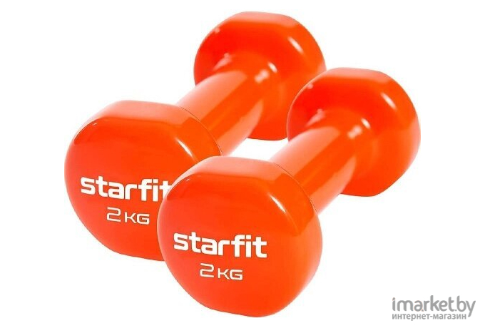 Гантель Starfit Core DB-101 2 кг оранжевый