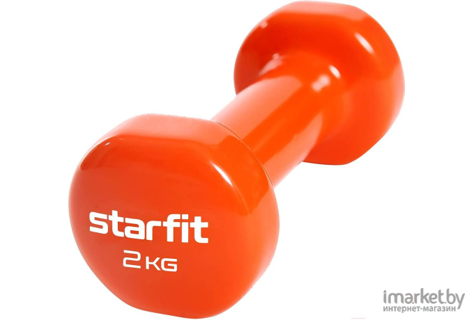 Гантель Starfit Core DB-101 2 кг оранжевый
