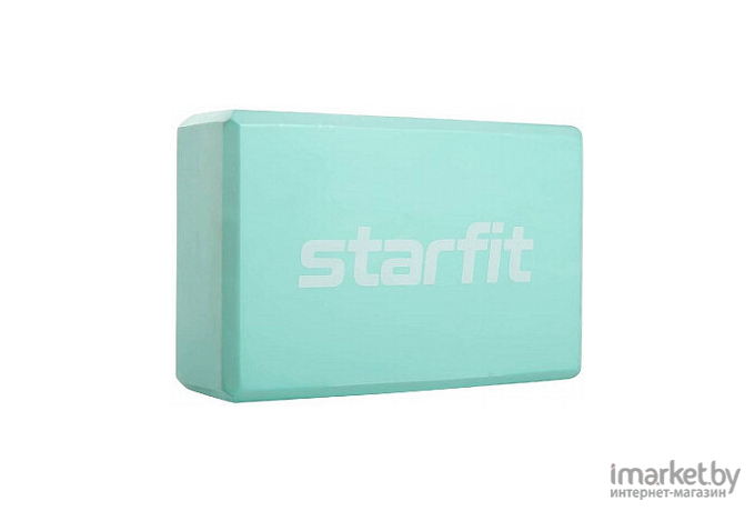 Блок для йоги Starfit Core YB-200 EVA мятный