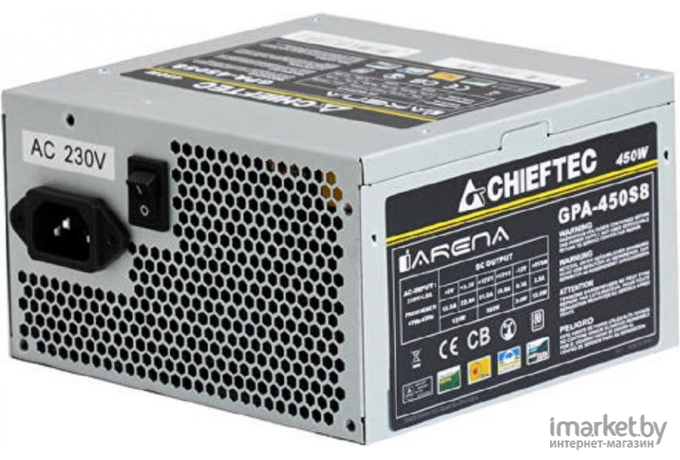 Блок питания Chieftec 450W OEM [GPA-450S8]