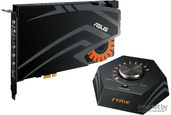 Звуковая карта ASUS Strix RAID DLX 90YB00H0-M1UA00