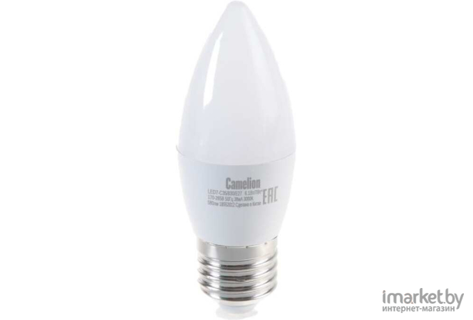 Светодиодная лампочка Camelion LED7-C35/830/E27 [12077]