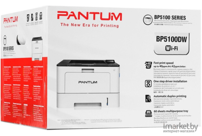 Лазерный принтер Pantum BP5100DW