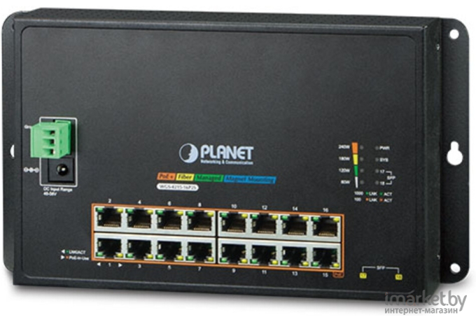 Коммутатор PLANET WGS-4215-16P2S