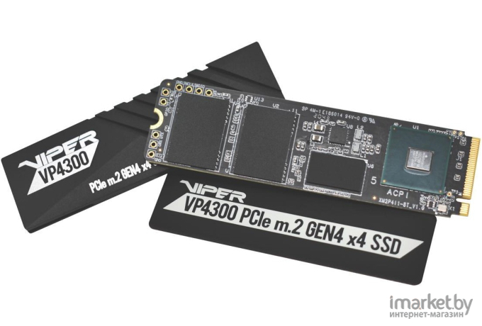 SSD диск Patriot M.2 2280 M 1Tb Viper [VP4300-1TBM28H]