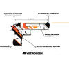 Игрушка VozWooden Пистолет Active Desert Eagle Азимов (резинкострел) [2002-0501]