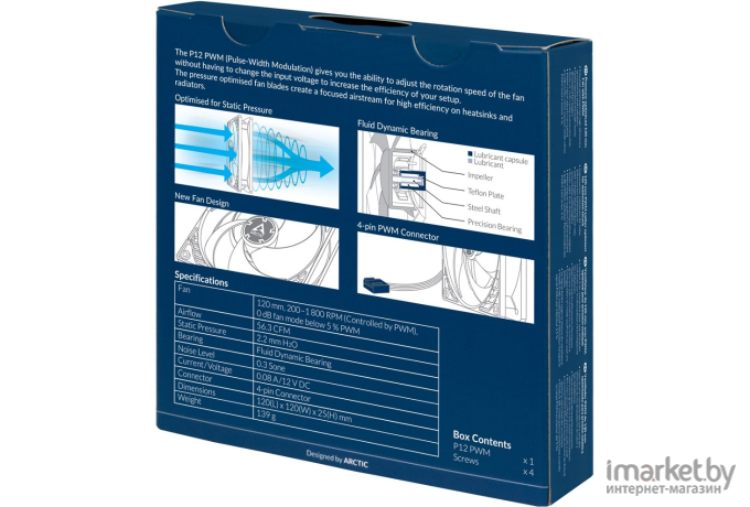 Система охлаждения Arctic Cooling Arctic P12 PWM [ACFAN00131A]