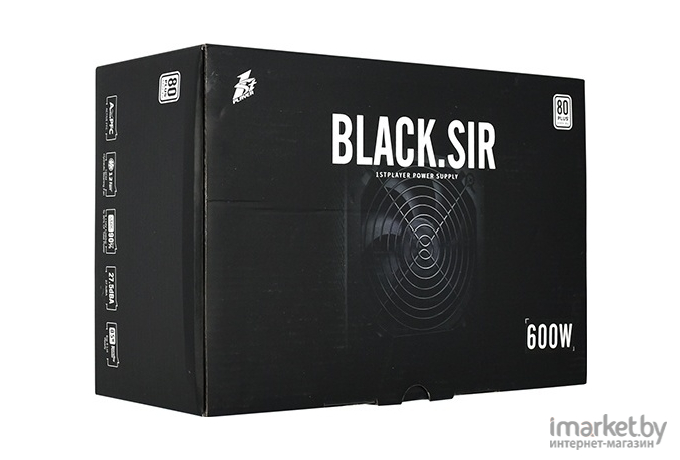 Блок питания 1stPlayer BLACK.SIR 600W [SR-600W]