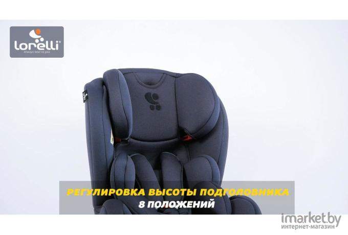 Автокресло Lorelli Mercury Rose Grey [10071322114]