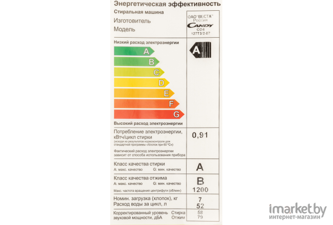 Стиральная машина Candy Smart Pro CO4 127T3/2-07      [31010608]