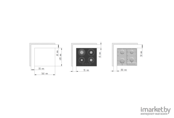 Варочная панель Zorg Technology H6003P05IS White [H6003P05IS WH]