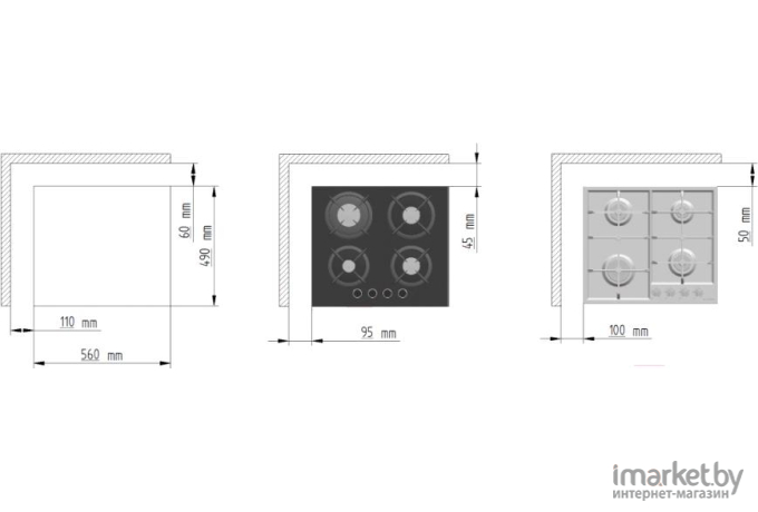 Варочная панель Zorg Technology H6020P21IS White [H6020P21IS WH]