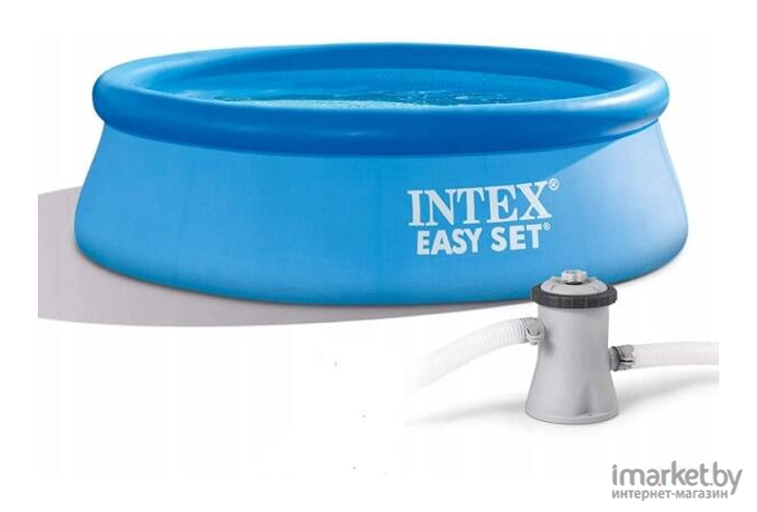 Надувной бассейн Intex  Easy Set 3.05mx61cm с фильтр насосом [28118NP]