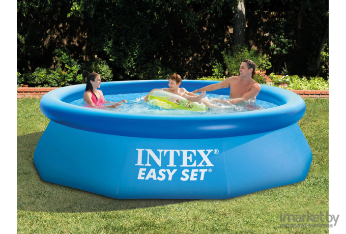 Надувной бассейн Intex  Easy Set 3.05mx61cm с фильтр насосом [28118NP]