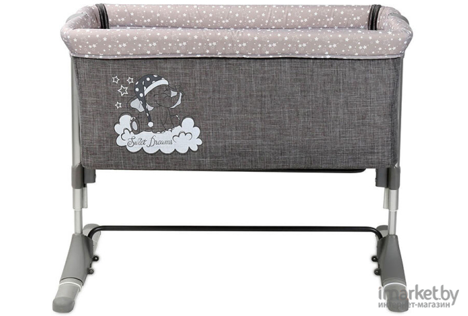 Детская кроватка Lorelli Sleep N Care Grey Elephant [10080431901]