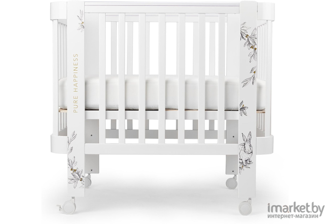 Детская кроватка Happy Baby Mommy Love 95024 White