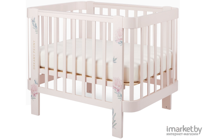 Детская кроватка Happy Baby Mommy Love 95024 Pink