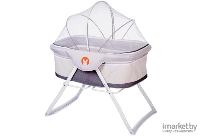 Детская кроватка Babyhit Carrycot Light Grey