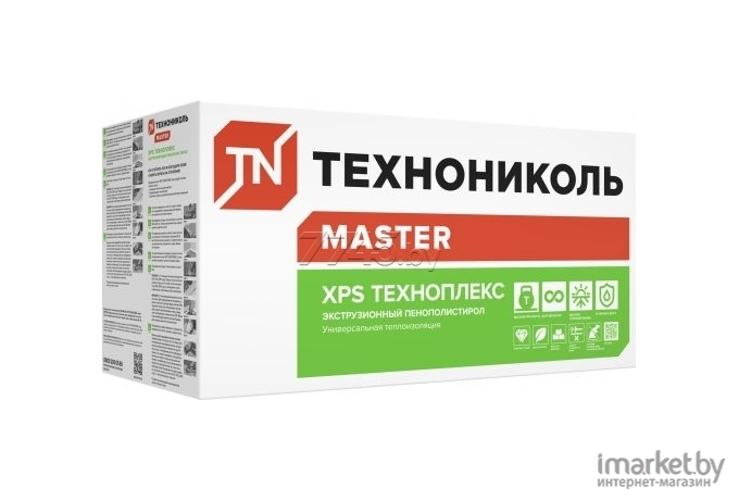  Технониколь ППЭТ экструзированные Carbon eco ТВ 1180х580х100-L