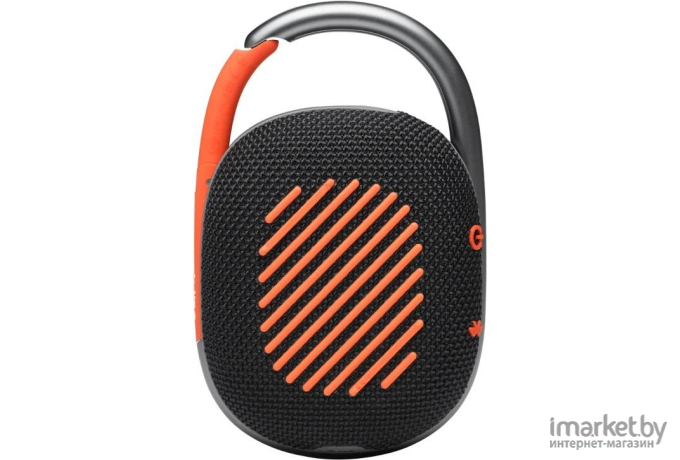 Портативная акустика JBL Clip 4 Black/Orange [JBLCLIP4BLKO]