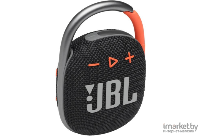 Портативная акустика JBL Clip 4 Black/Orange [JBLCLIP4BLKO]