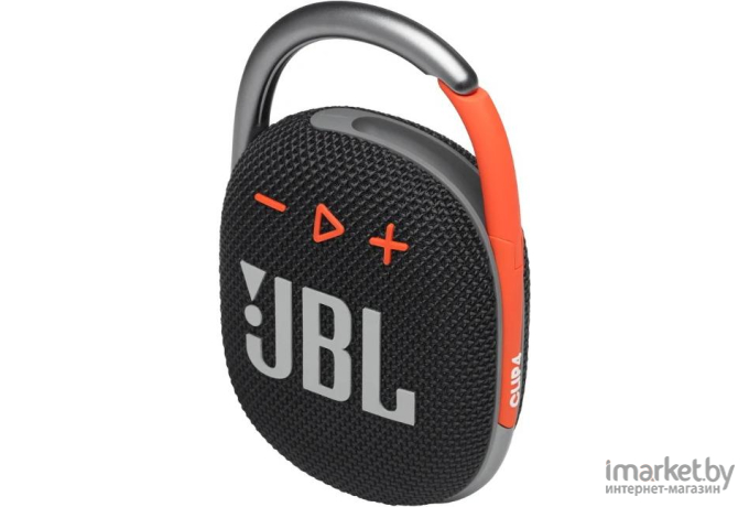 Портативная акустика JBL Clip 4 Black/Orange [JBLCLIP4BLKO]