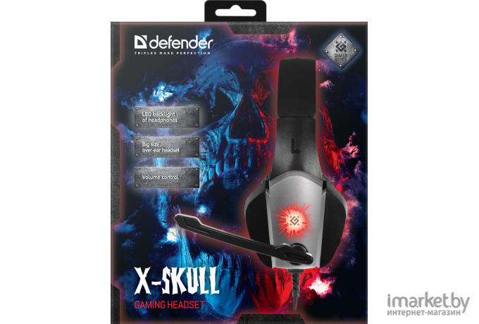 Наушники Defender Gaming X-Skull [64585]