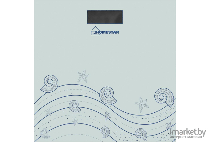 Напольные весы HomeStar HS-6001B нежно-голубой [002957]