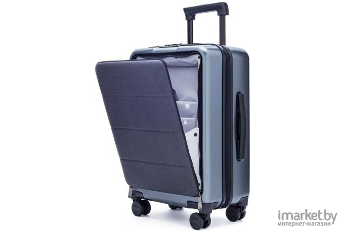 Чемодан Ninetygo Light Business Luggage 20 серый [100601S]