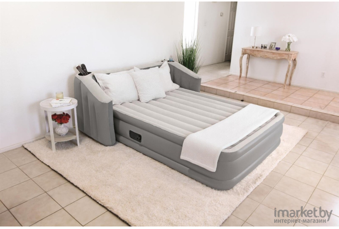 Надувная кровать Bestway Tritech Fullsleep Wingback 233х196х80 [67620]