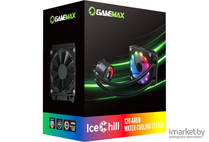 Система охлаждения GameMax IceChill 120-Rainbow