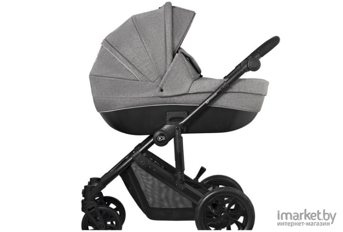 Детская коляска KinderKraft Prime Lite 3 в 1 Grey