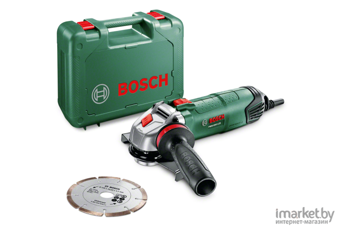 Угловая шлифмашина Bosch PWS 850-125 [06033A270B]