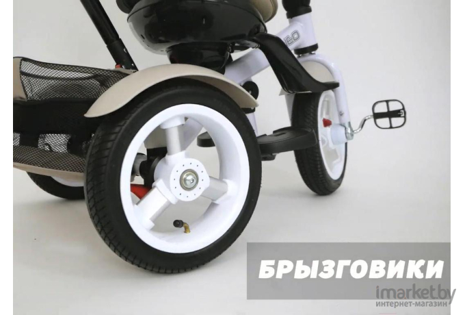 Детский велосипед с ручкой Lorelli Neo Air 2021 Grey Luxe [10050342102]