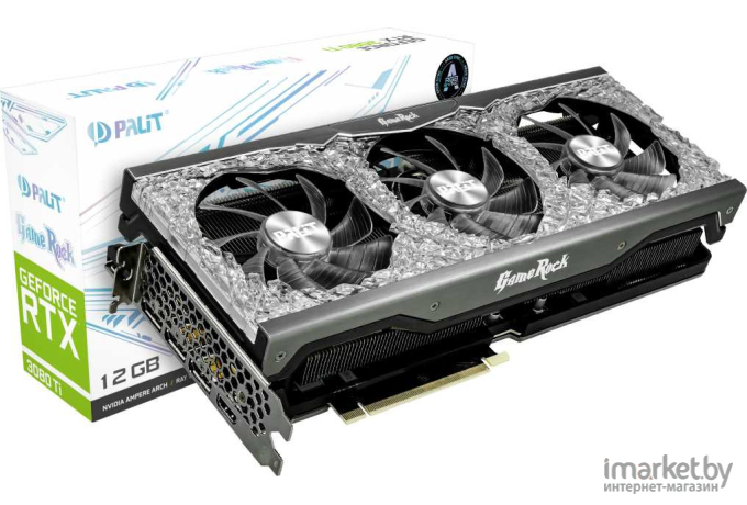 Видеокарта Palit GeForce RTX 3080 Ti GameRock 12GB GDDR6X (NED308T019KB-1020G)