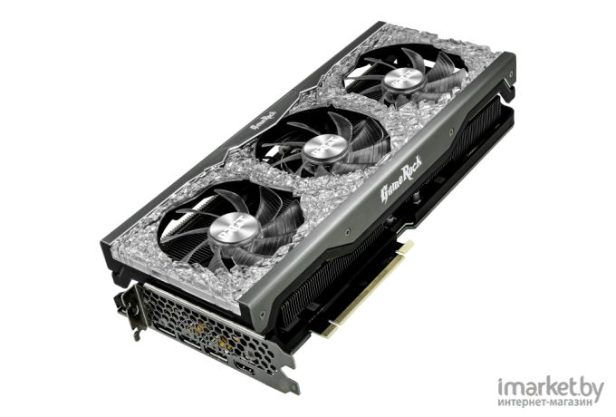 Видеокарта Palit PCI-E nVidia GeForce RTX3070TI GAMEROCK OC 8Gb [NED307TT19P2-1047G]