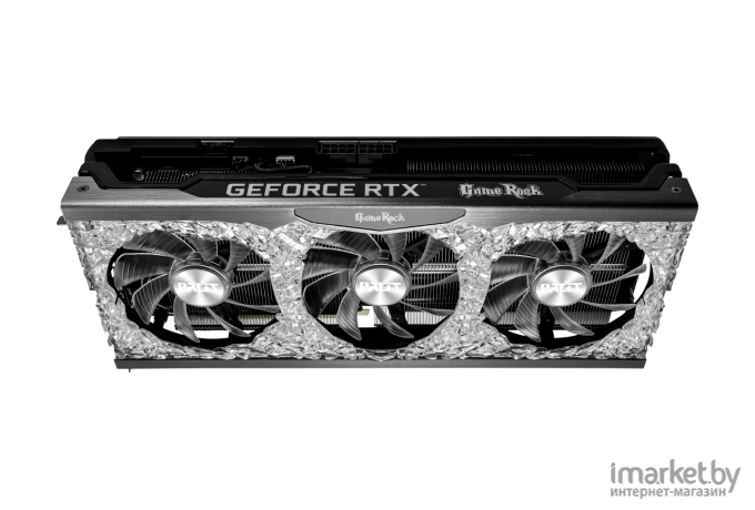 Видеокарта Palit PCI-E nVidia GeForce RTX3070TI GAMEROCK OC 8Gb [NED307TT19P2-1047G]