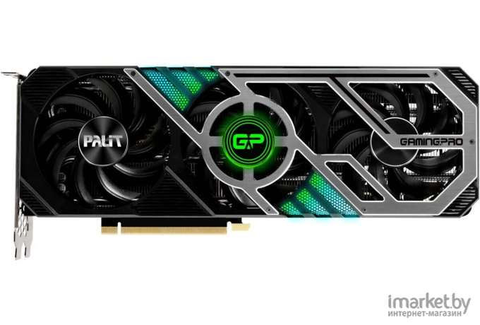 Видеокарта Palit PCI-E nVidia GeForce RTX3070TI GAMINGPRO 8Gb [NED307T019P2-1046A]