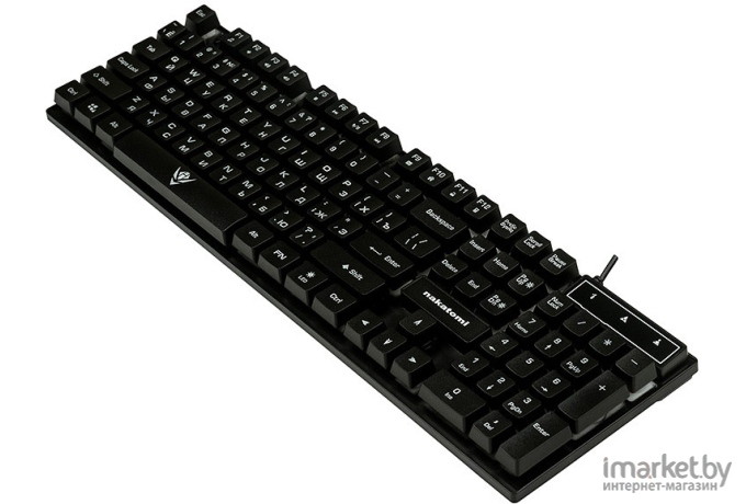 Клавиатура Nakatomi KG-23U черный