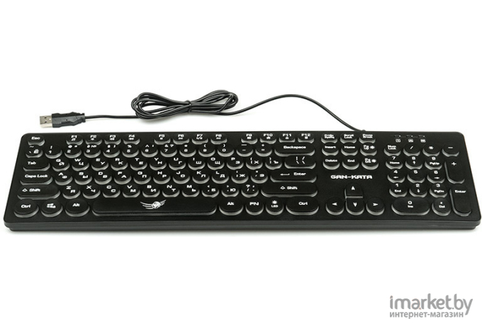 Клавиатура Dialog KGK-16U черный