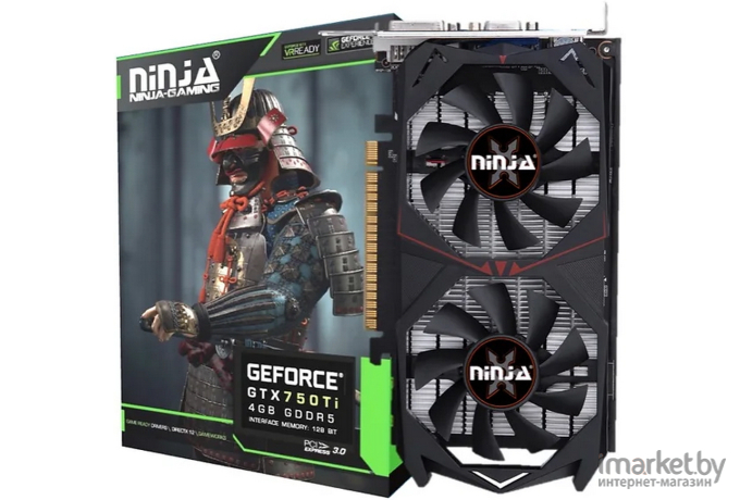 Видеокарта Sinotex Ninja  GTX750Ti [NH75TI045F]