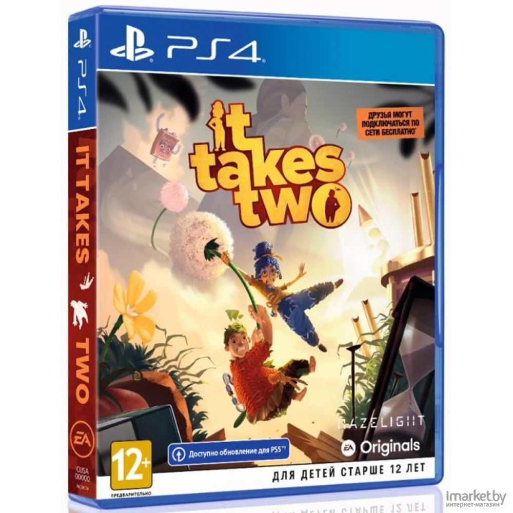 Игра для приставки ELECTRONIC ARTS It Takes Two [PS4, русские субтитры]  [1CSC20005018] купить в Минске с ценами в рассрочку