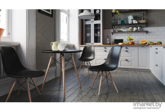 Стул Loftyhome Acacia Black [VC1001W-B]