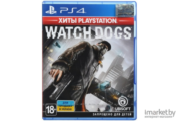 Игра для приставки Ubisoft Watch_Dogs (Хиты PlayStation) [PS4, русская версия] [1CSC20003712]