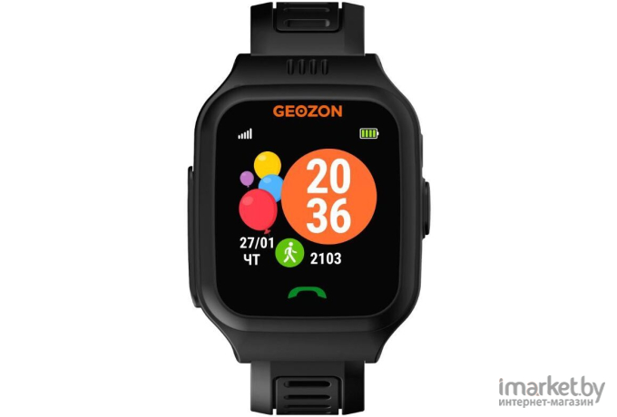 Умные часы Geozon Active Black [G-W03BLK]