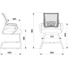 Офисное кресло Бюрократ CH-695N-AV/B/TW-11  TW-01 черный