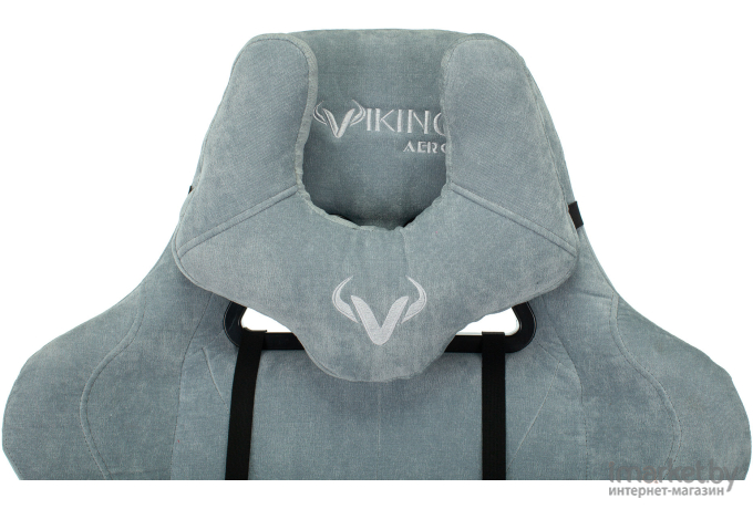 Геймерское кресло Zombie Viking Knight Fabric Light-28 серо-голубой [VIKING KNIGHT LT28]