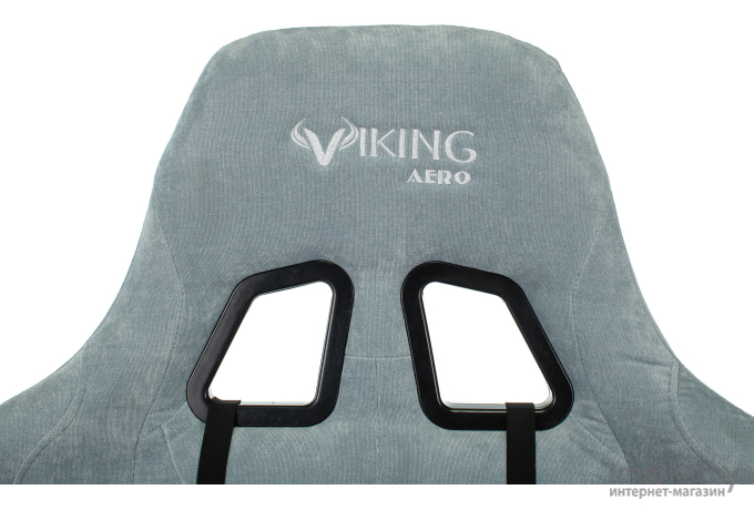 Геймерское кресло Zombie Viking Knight Fabric Light-28 серо-голубой [VIKING KNIGHT LT28]