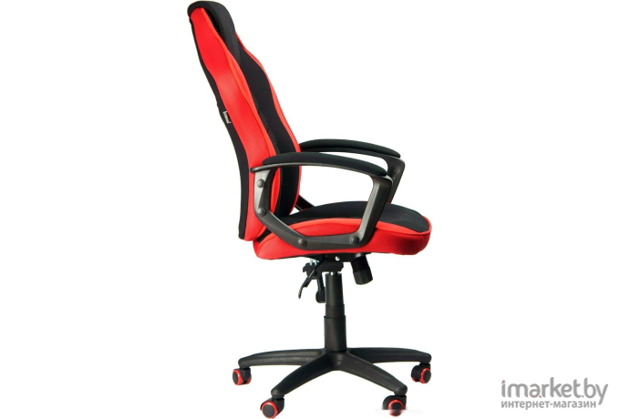 Офисное кресло Everprof Stels ткань черный/красный